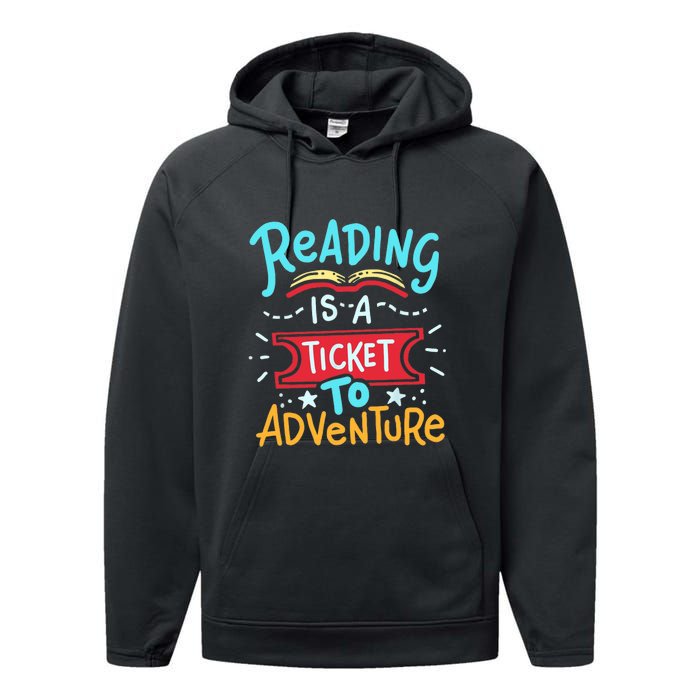 Reading Adventure Library Student Teacher Book Gift Performance Fleece Hoodie