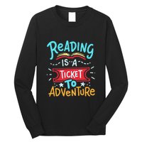 Reading Adventure Library Student Teacher Book Gift Long Sleeve Shirt