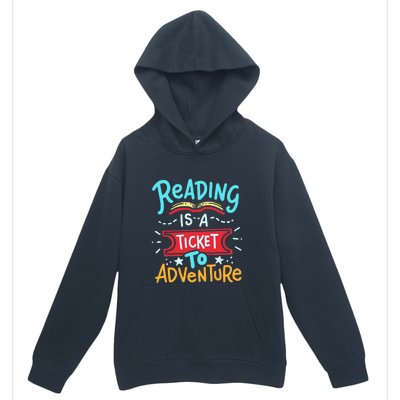 Reading Adventure Library Student Teacher Book Gift Urban Pullover Hoodie