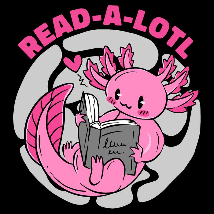 Read A Lotl Axolotl Cute Funny Reading Book Lover Mug