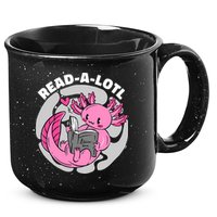 Read A Lotl Axolotl Cute Funny Reading Book Lover 15oz Campfire Ceramic Mug