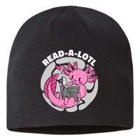 Read A Lotl Axolotl Cute Funny Reading Book Lover Sustainable Beanie