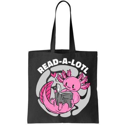 Read A Lotl Axolotl Cute Funny Reading Book Lover Bag