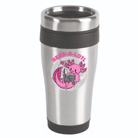 Read A Lotl Axolotl Cute Funny Reading Book Lover 16oz Travel Tumbler
