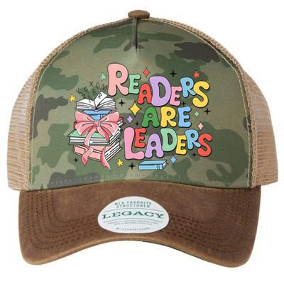 Readers Are Leaders Book Lover Bookworm Legacy Tie Dye Trucker Hat