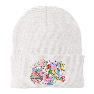 Readers Are Leaders Book Lover Bookworm Knit Cap Winter Beanie