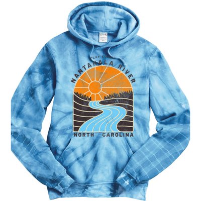 Rivers And Lakes Of Nc Nantahala River Tie Dye Hoodie