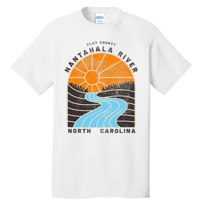 Rivers And Lakes Of Nc Nantahala River Tall T-Shirt