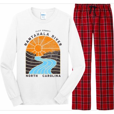 Rivers And Lakes Of Nc Nantahala River Long Sleeve Pajama Set