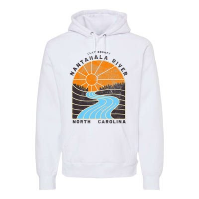 Rivers And Lakes Of Nc Nantahala River Premium Hoodie