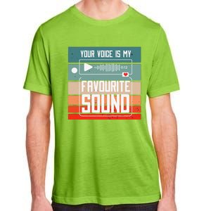 Romantics Audio Love Special Connection Voice Sound Of Love Adult ChromaSoft Performance T-Shirt