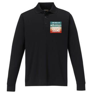 Romantics Audio Love Special Connection Voice Sound Of Love Performance Long Sleeve Polo