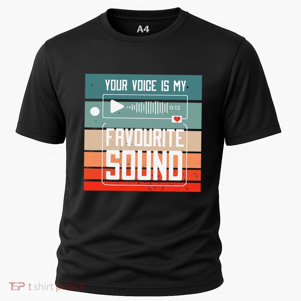 Romantics Audio Love Special Connection Voice Sound Of Love Cooling Performance Crew T-Shirt