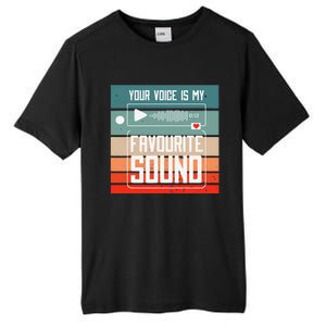 Romantics Audio Love Special Connection Voice Sound Of Love Tall Fusion ChromaSoft Performance T-Shirt