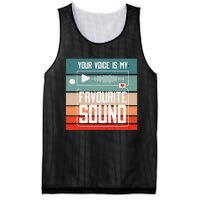 Romantics Audio Love Special Connection Voice Sound Of Love Mesh Reversible Basketball Jersey Tank