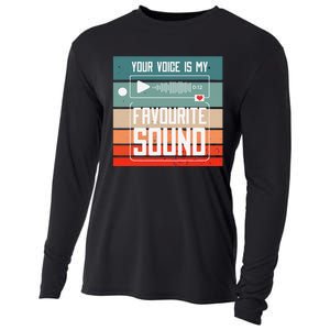 Romantics Audio Love Special Connection Voice Sound Of Love Cooling Performance Long Sleeve Crew