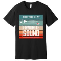 Romantics Audio Love Special Connection Voice Sound Of Love Premium T-Shirt