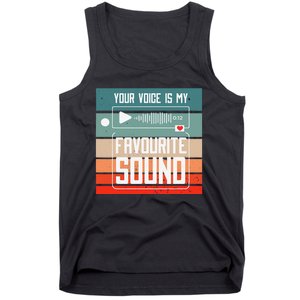 Romantics Audio Love Special Connection Voice Sound Of Love Tank Top