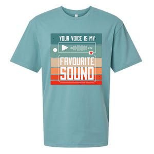 Romantics Audio Love Special Connection Voice Sound Of Love Sueded Cloud Jersey T-Shirt