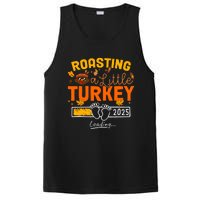 Roasting A Little Turkey Thanksgiving Pregnancy Announcement PosiCharge Competitor Tank