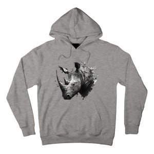 Rhino animal lovers animal rhino Tall Hoodie