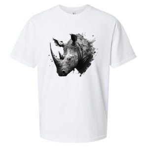 Rhino animal lovers animal rhino Sueded Cloud Jersey T-Shirt