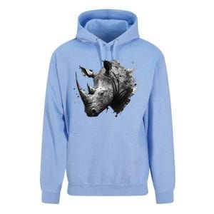 Rhino animal lovers animal rhino Unisex Surf Hoodie