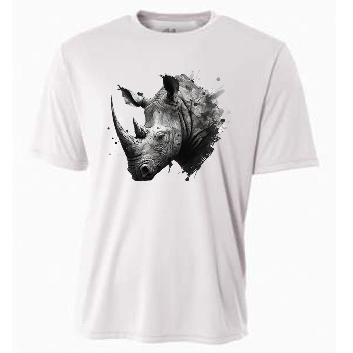 Rhino animal lovers animal rhino Cooling Performance Crew T-Shirt