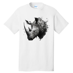 Rhino animal lovers animal rhino Tall T-Shirt