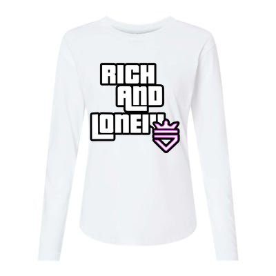 Rich And Lonely Rnl Wasted Miami Womens Cotton Relaxed Long Sleeve T-Shirt