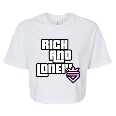 Rich And Lonely Rnl Wasted Miami Bella+Canvas Jersey Crop Tee