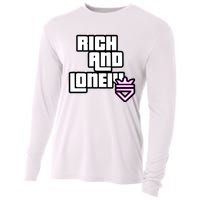 Rich And Lonely Rnl Wasted Miami Cooling Performance Long Sleeve Crew