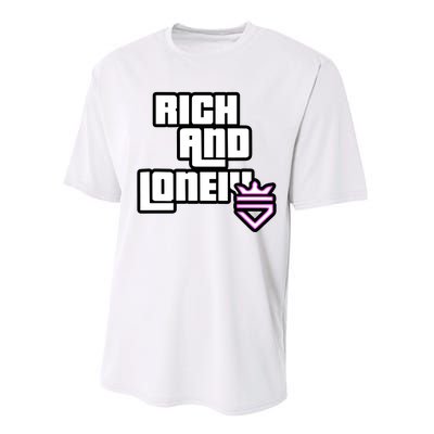 Rich And Lonely Rnl Wasted Miami Performance Sprint T-Shirt