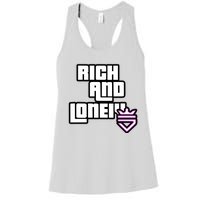 Rich And Lonely Rnl Wasted Miami Women's Racerback Tank