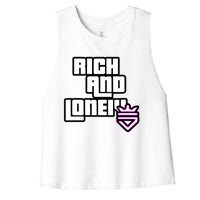 Rich And Lonely Rnl Wasted Miami Women's Racerback Cropped Tank