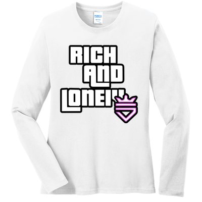 Rich And Lonely Rnl Wasted Miami Ladies Long Sleeve Shirt