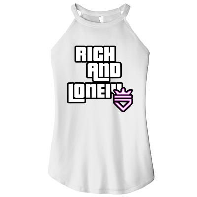 Rich And Lonely Rnl Wasted Miami Women's Perfect Tri Rocker Tank