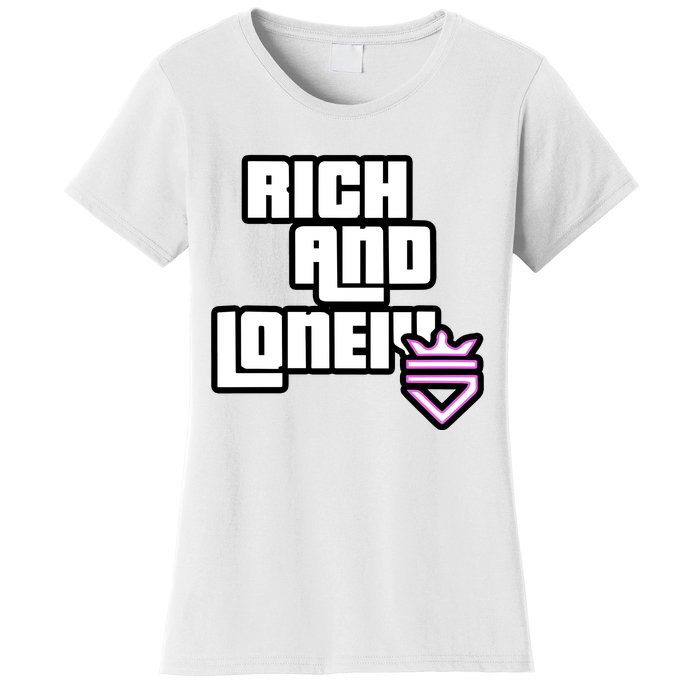 Rich And Lonely Rnl Wasted Miami Women's T-Shirt