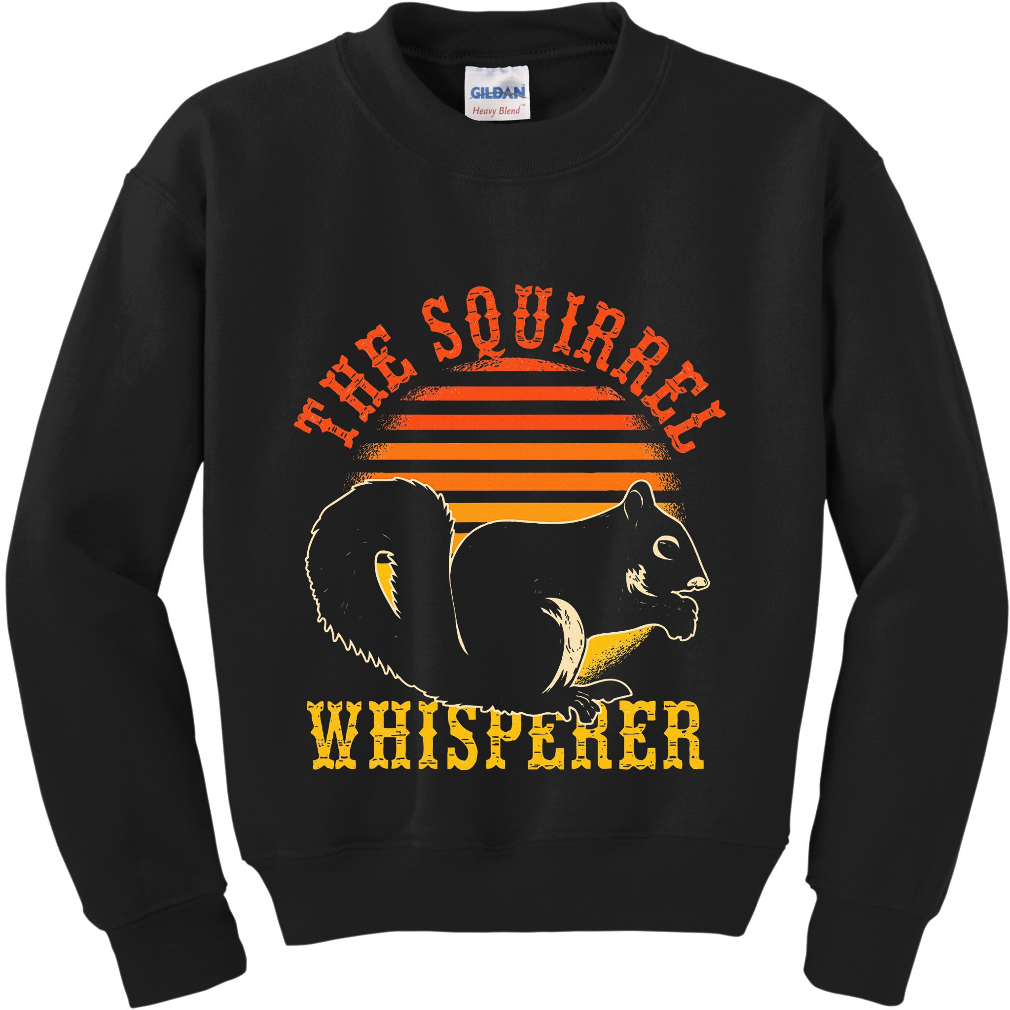 Rodent Animal Lover Gift Squirrel Whisperer Squirrel Kids Sweatshirt