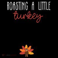 Roasting A Little Turkey Pregnancy Announcement Thanksgiving Kids T-Shirt