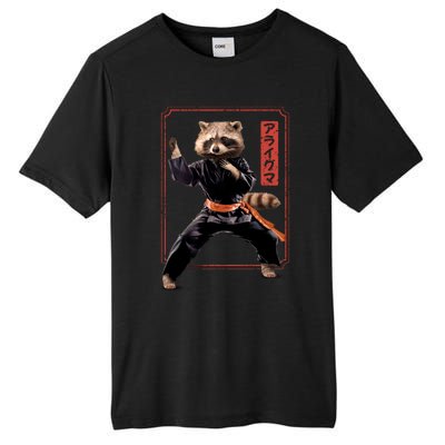 Raccoon Animal Martial Arts Tall Fusion ChromaSoft Performance T-Shirt