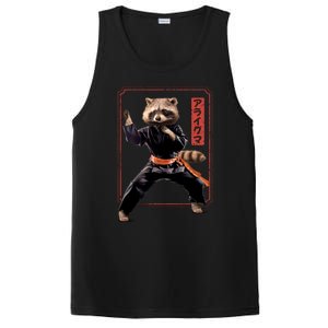 Raccoon Animal Martial Arts PosiCharge Competitor Tank