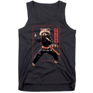 Raccoon Animal Martial Arts Tank Top