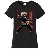 Raccoon Animal Martial Arts Women's T-Shirt