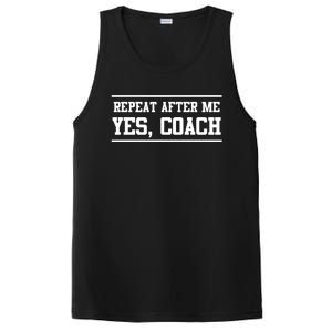 Repeat After Me Yes Coach PosiCharge Competitor Tank