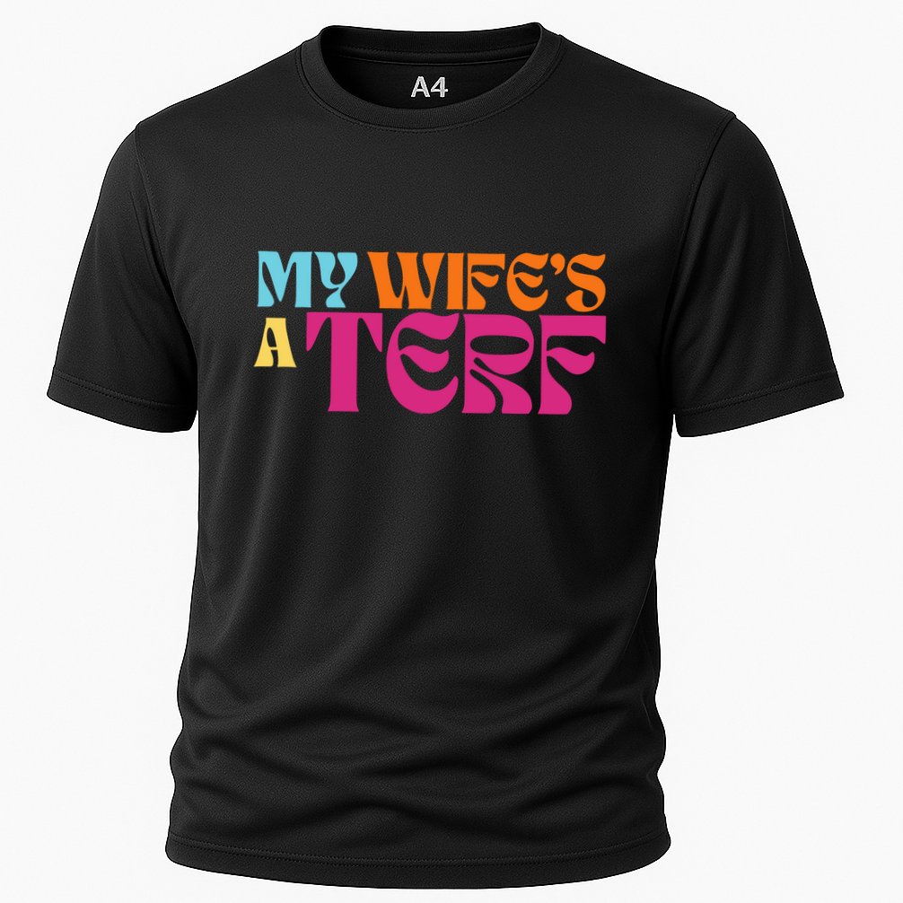 Rebel Ada My WifeS A Terf Cooling Performance Crew T-Shirt