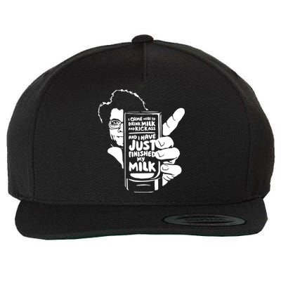 Richard Ayoade Maurice Moss Wool Snapback Cap