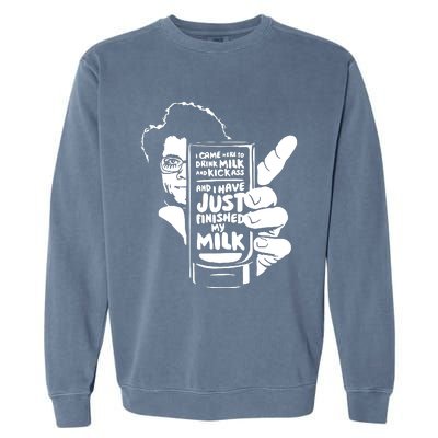 Richard Ayoade Maurice Moss Garment-Dyed Sweatshirt