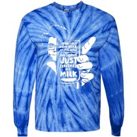 Richard Ayoade Maurice Moss Tie-Dye Long Sleeve Shirt