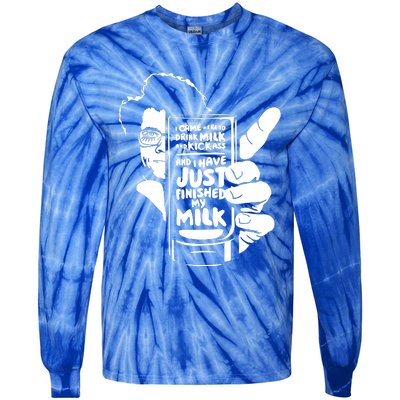 Richard Ayoade Maurice Moss Tie-Dye Long Sleeve Shirt